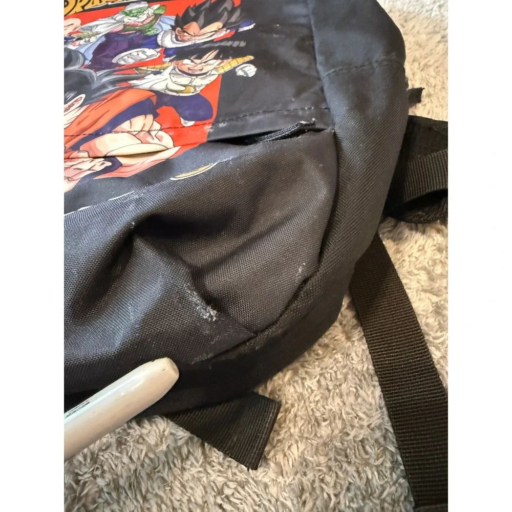 Dragon Ball Z Unisex Goku Vegeta Backpack OS Black Graphic Z-Fighters Print